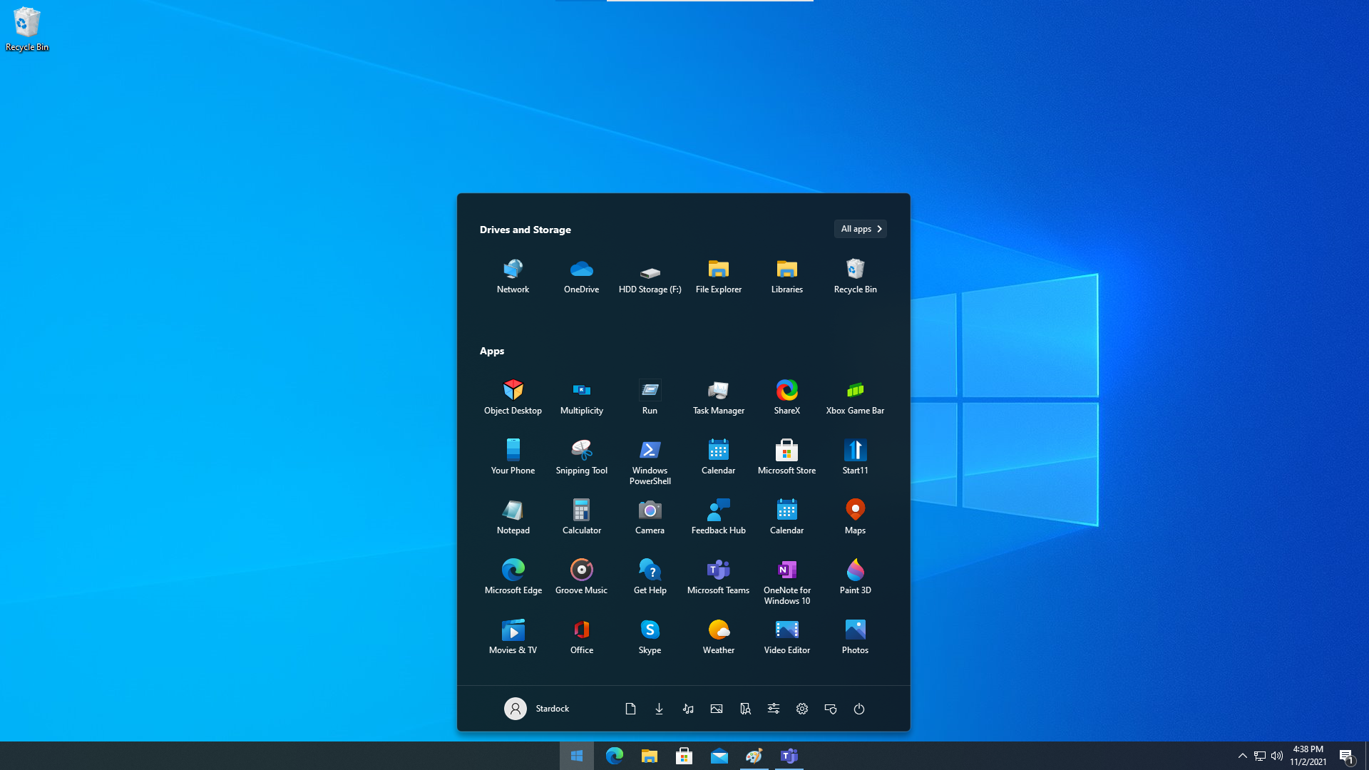 Bring the Windows 11 Start menu to Windows 10.