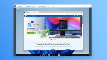 KVM Window with Tabs