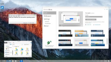 Make your desktop look like another operating system.