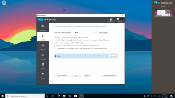 Multiplicity KVM setup