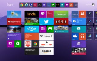 Position Launch at the top or bottom of your Start screen.