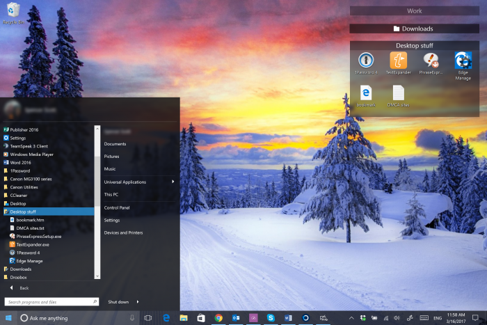 Using Stardock's Fences and Start10 Together - Stardock Software ...